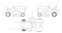 Part Location Diagram of 138804 Weed Eater Decal, Fender Guickshf.